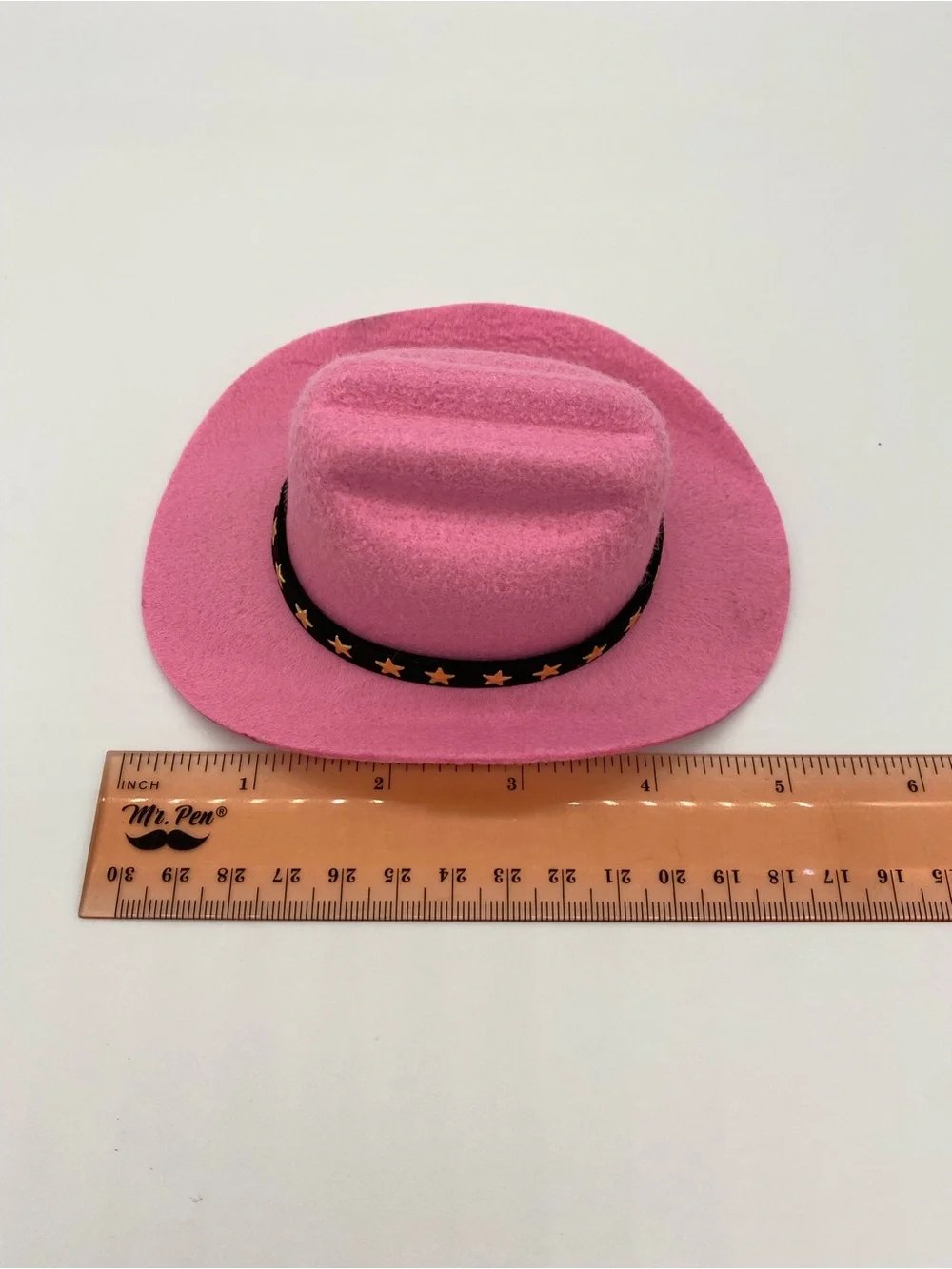 Pink Pet Cowboy Hat with Adjustable Elastic Band For Small Dogs And Cats